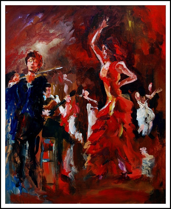 The Spanish Dancer (£250) - Art (General)