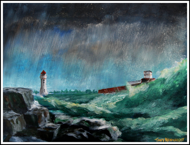 Storms at New Brighton (£150) - Art (General)