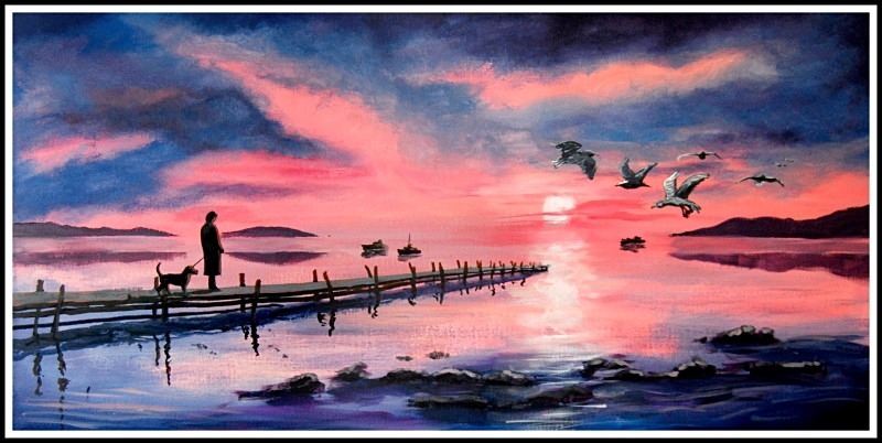 How It Shone (SOLD)) (40 ' x 18') - Art (General)