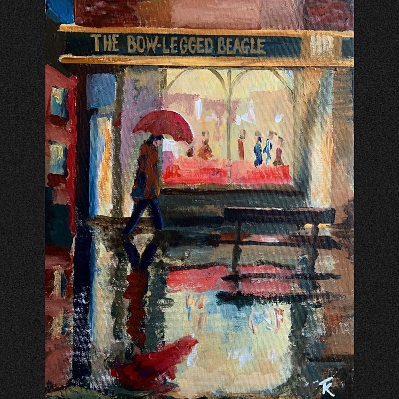 The Bow-Legged Beagle, New Brighton - Art (General)