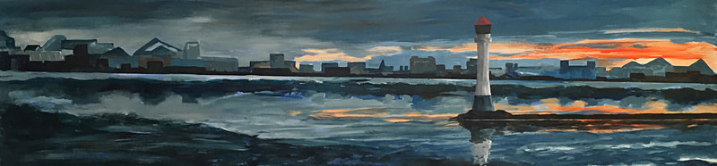 New Brighton (painted for commission - Art (General)