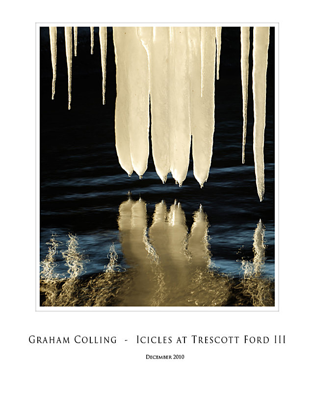 Icicles atTrescott Ford III - Nearer to Home