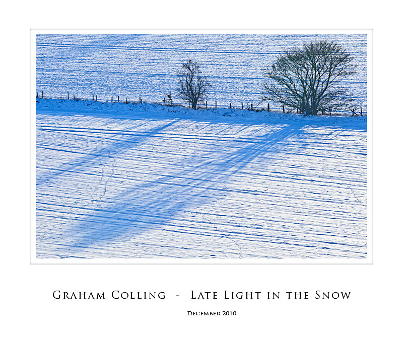 Late Light in the Snow - Nearer to Home