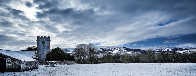 Llanhamlach Church - Brecon Beacons