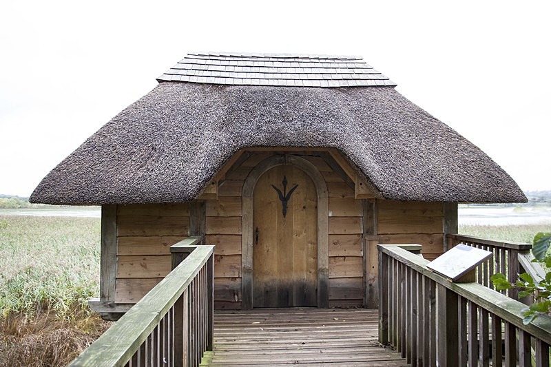 Bird hide at Llangors Lake - Llangors Lake
