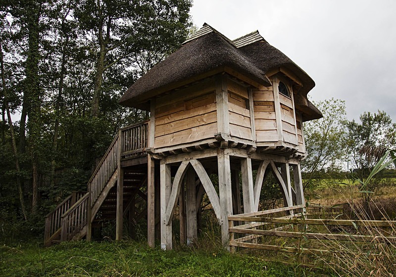 Bird hide at Llangors Lake - Llangors Lake