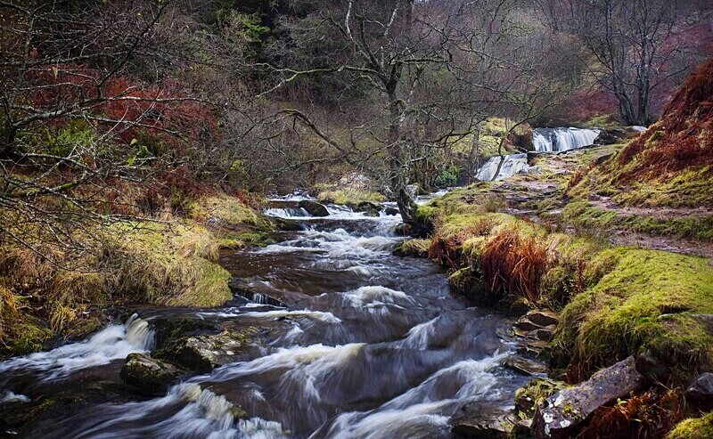 River Caerfanell. - Brecon Beacons