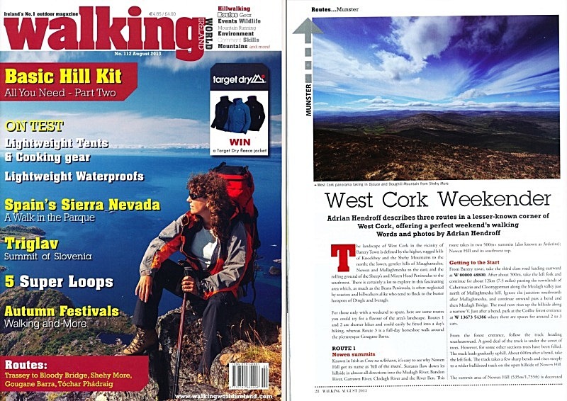 'West Cork Weekender' - Walking World Ireland No.112 - In the media