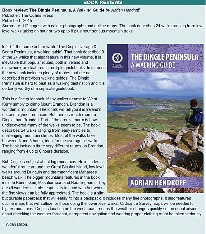 The Dingle Peninsula - Mountain Views Review - May 2015 Adrian Hendroff Wild Atlantic Way