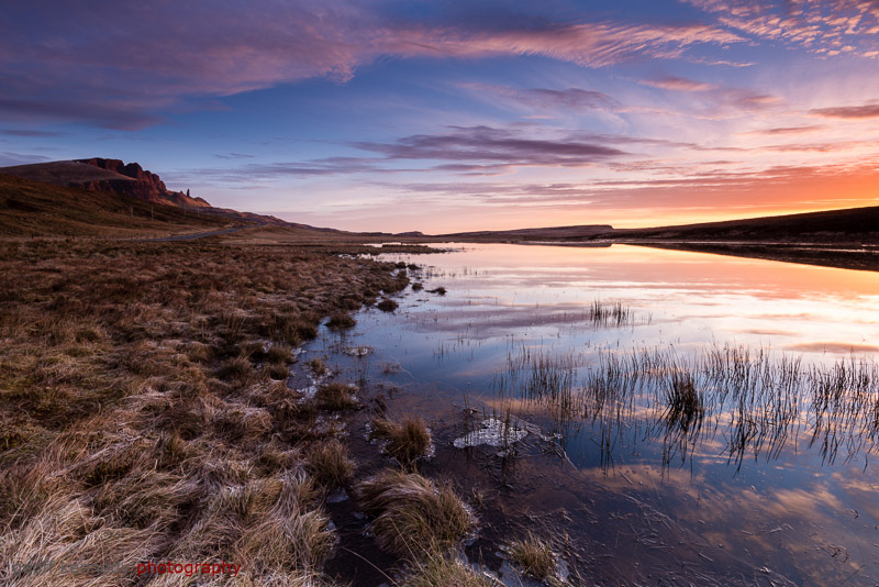 Frosty Morning at Loch Leathan - Scotland