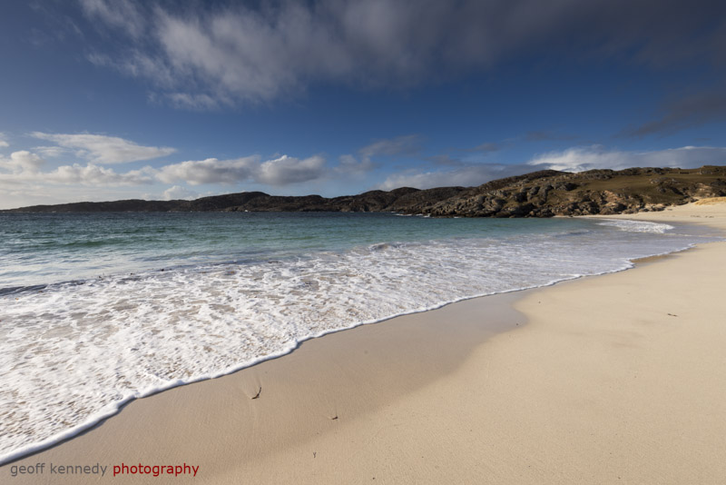 Incoming Tide at Achmelvich Beach - Scotland
