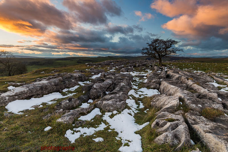 Snow On Winskill Stones - Yorkshire and the North East