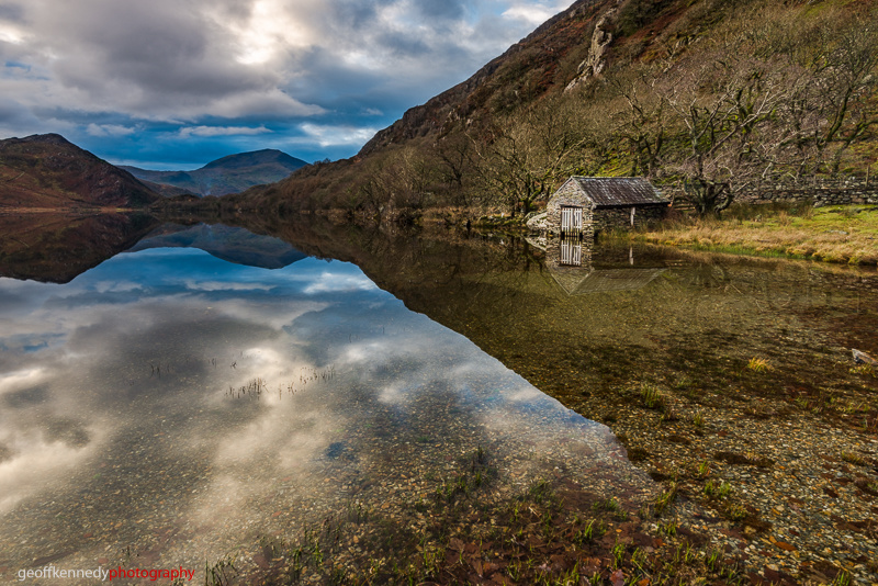 Reflections at Llyn Dinas - North Wales