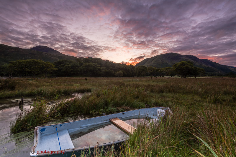 Sunrise at Crummock Water - Lake District