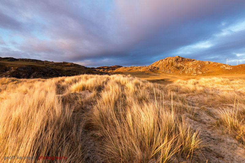 Achmelvich Dunes at Sunset - Scotland