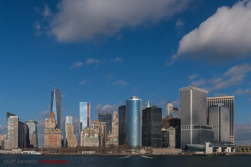 Lower Manhattan from the Staten Island Ferry - Travel Images