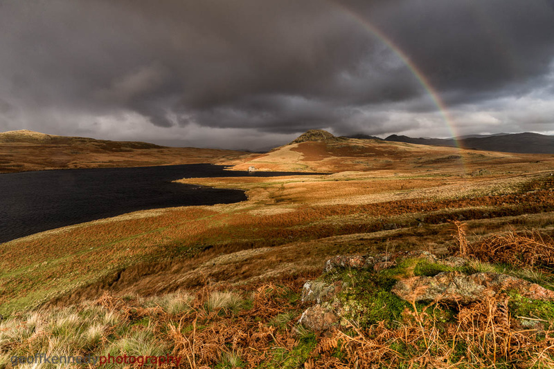 Rainbow over Devoke Water - Lake District