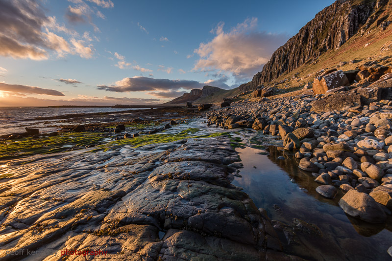 Staffin Beach at Sunrise - Scotland