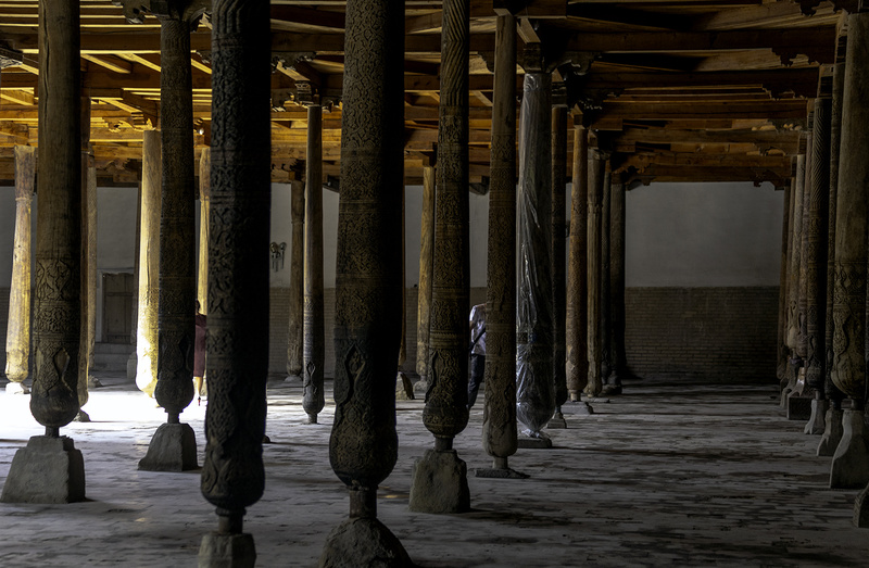The Mosque of Wooden Pillars - UZBEKISTAN Silk Routes