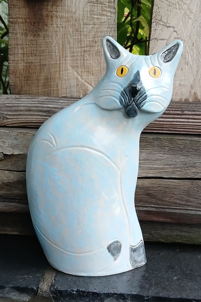 Blue/Grey cat - Animal Figures