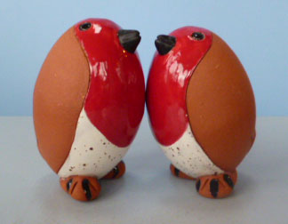 pottery robin