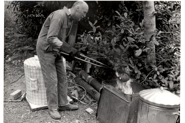Raku Firing 1991 - Archive Images