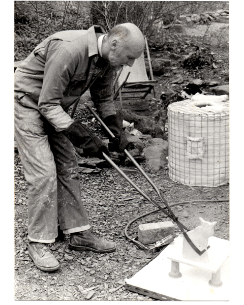 Raku Firing 1991 - Archive Images