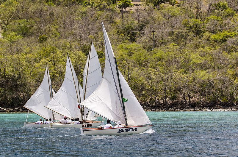 DSC_4843 - Saturdays racing - Local Double Enders - Bequia Easter Regatta 2016