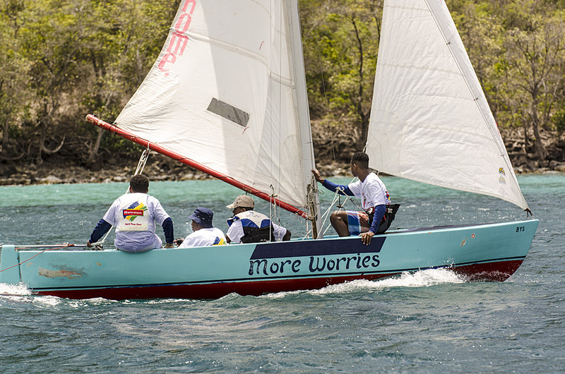 DSC_4891 - Saturdays racing - Local Double Enders - Bequia Easter Regatta 2016