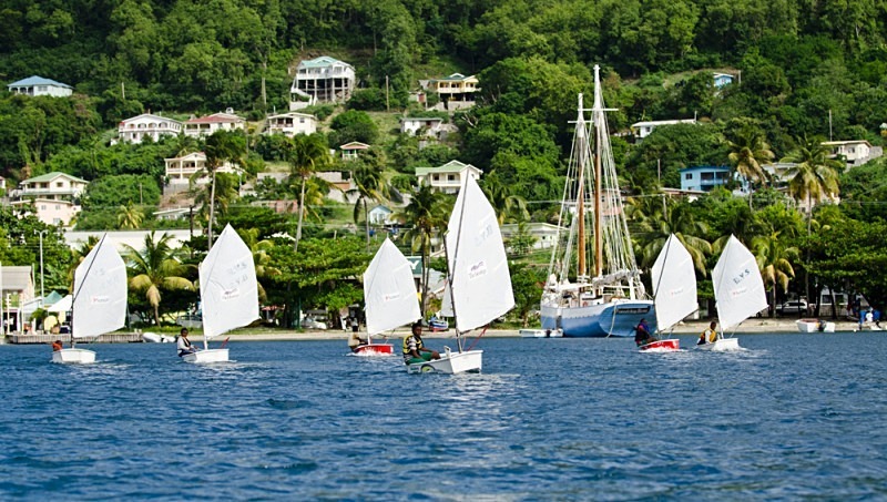 Bequia Youth Sailors, weekly  training session - Bequia Youth Sailors : Weekly training