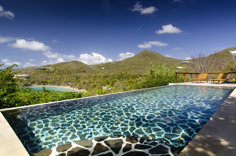 Crescent Beach Villa, Bequia, Out Across The Pool