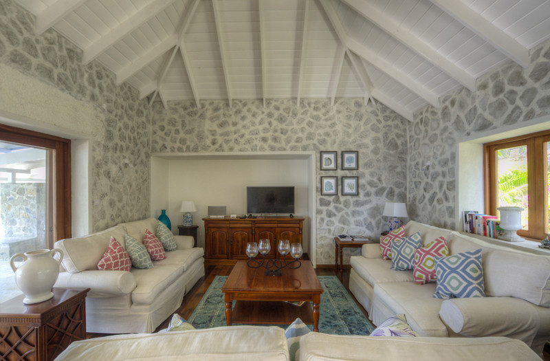 Crescent Beach Villa, Bequia, Main Seating Area