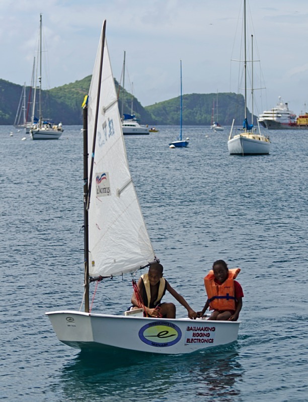 Bequia Youth Sailors, weekly  training session - Bequia Youth Sailors : Weekly training