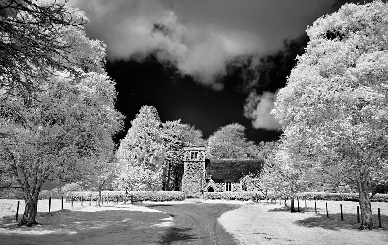 St Stephens, Pamphill - Infrared