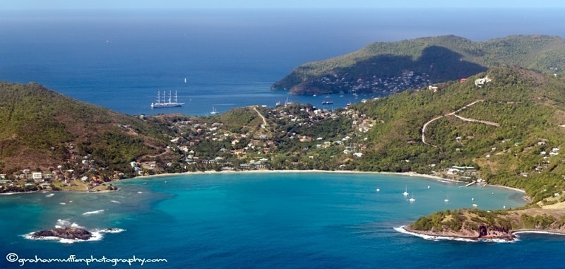 Aerial Photography - Friendship Bay , Bequia