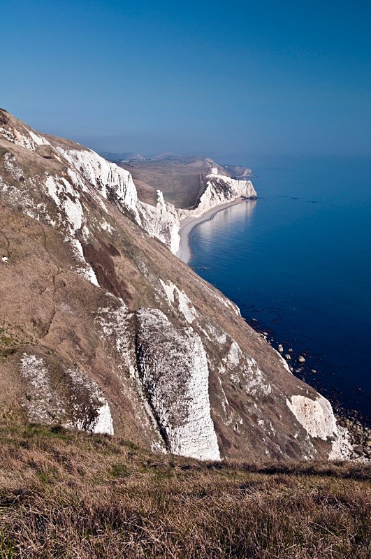 Bats Head from White Nothe - Seascapes
