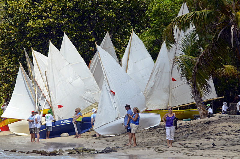 Bequia Easter Regatta_Heineken Challenge - Race II - Local Fishing Boa - Sunday - Heineken Challenge - Race 2 - Local Fishing Boats