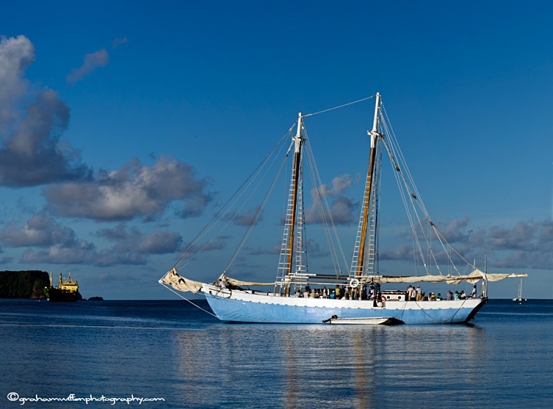 The Friendship Rose, local Bequia schooner
