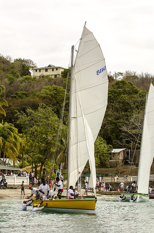 DSC_4573 - Fridays racing - Local Double Enders - Bequia Easter Regatta 2016
