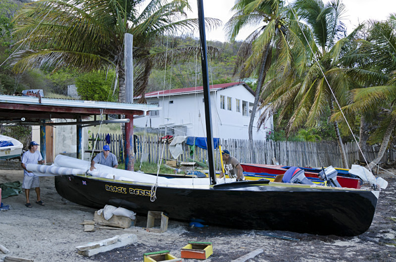 Bequia Easter Regatta_GRW_7340 - Preparing for the Bequia Easter Regatta 2013