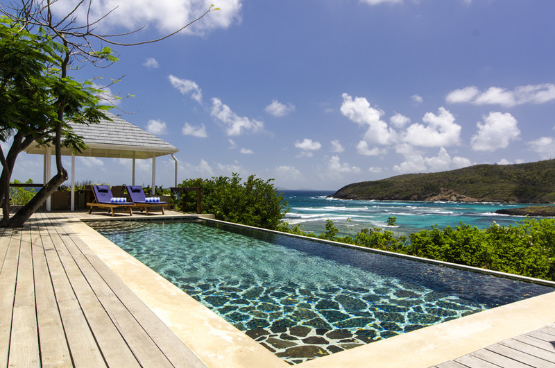 Crescent Beach Villa, Bequia, the Pool
