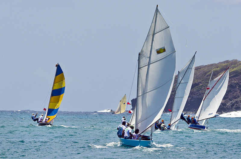 Bequia Easter Regatta_Heineken Challenge - Race II - Local Fishing Boa - Sunday - Heineken Challenge - Race 2 - Local Fishing Boats