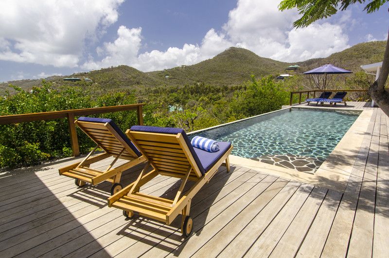 Crescent Beach Villa, Bequia, By the Pool
