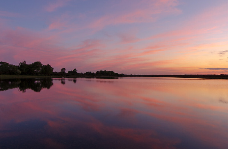 Sunset at Hatchett Pond - 5 - Lockdown 2020 Favourites