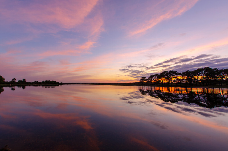 Sunset at Hatchett Pond - 3 - Lockdown 2020 Favourites