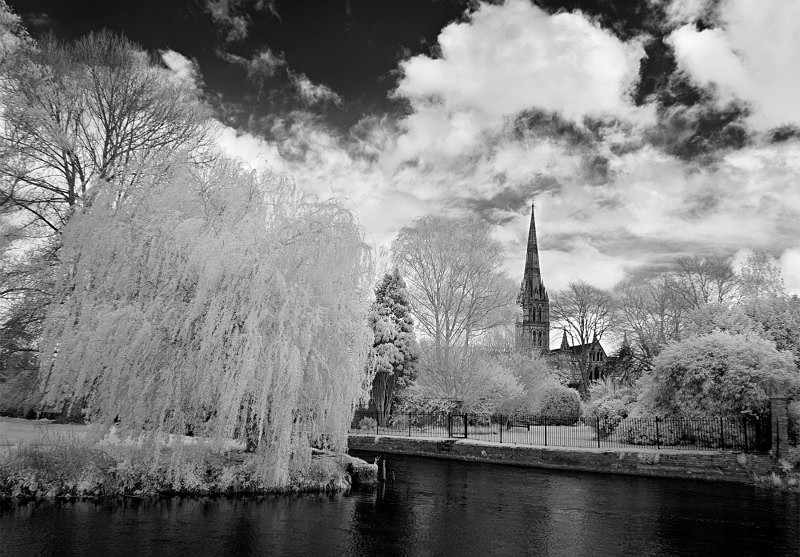 Salisbury Cathedral - Infrared