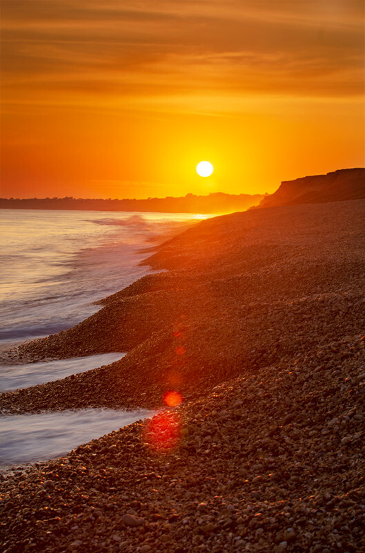 Sunset from Hordle Cliff beach - 1 - Lockdown 2020 Favourites