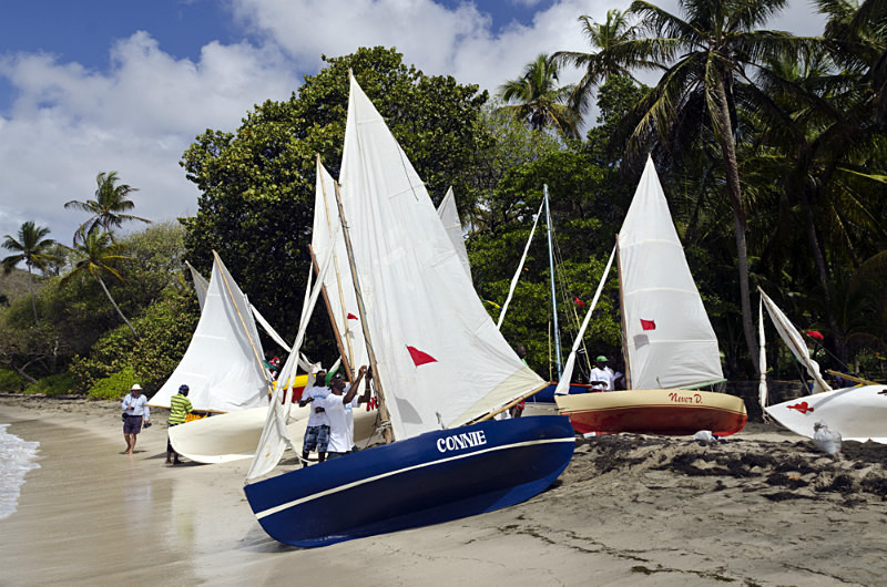 Bequia Easter Regatta_Heineken Challenge - Race II - Local Fishing Boa - Sunday - Heineken Challenge - Race 2 - Local Fishing Boats