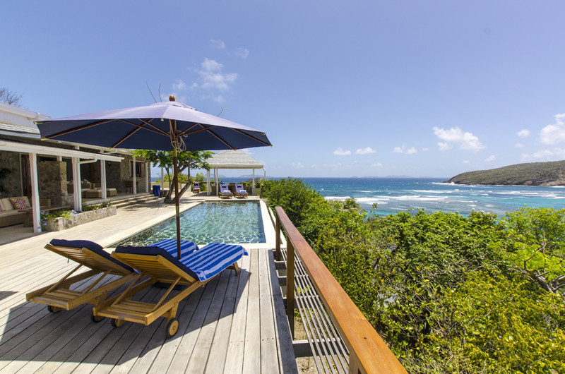 Crescent Beach Villa, Overlooking the bay: 5844 - Crescent Beach Villa, Bequia