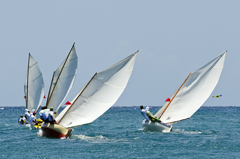 Bequia Easter Regatta_Heineken Challenge - Race II - Local Fishing Boa - Sunday - Heineken Challenge - Race 2 - Local Fishing Boats